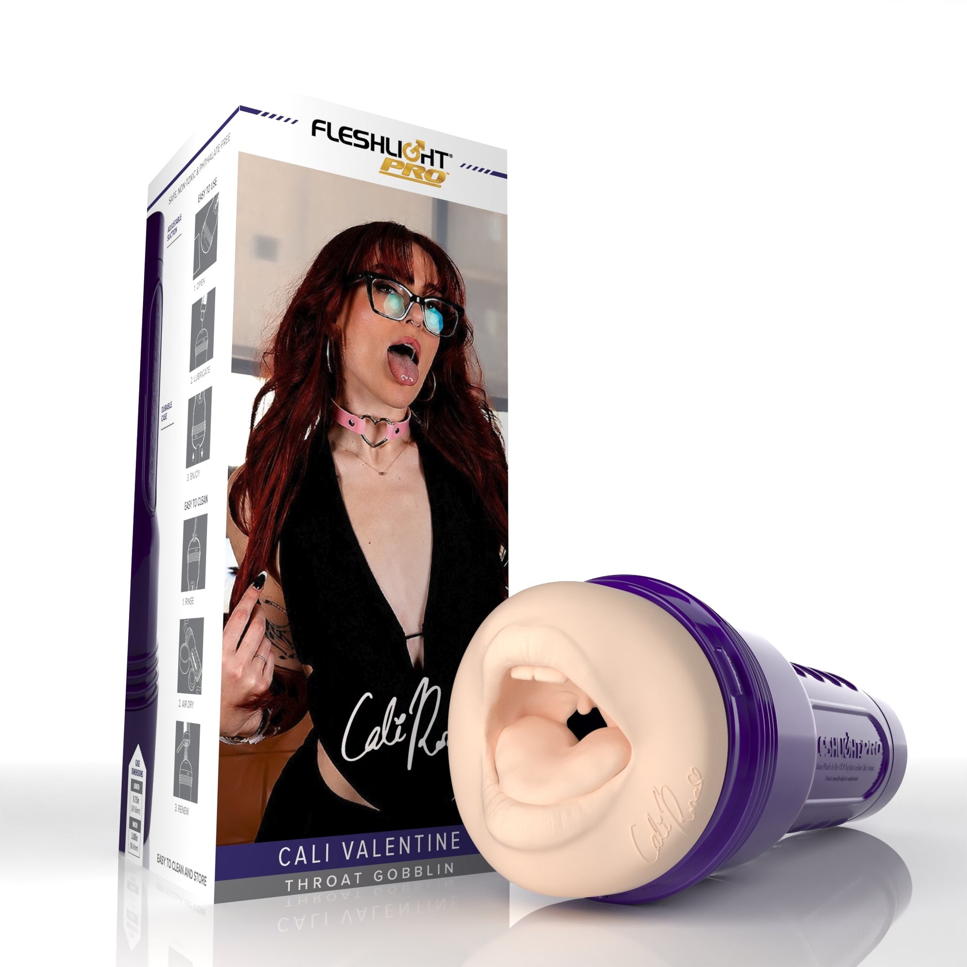 Cali Valentine Throat gobblin Allure 150 Fleshlight