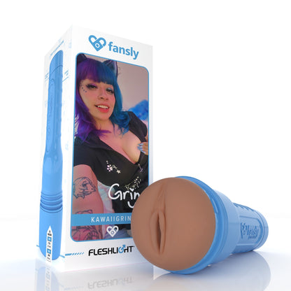KawaiiGrin Fansly Fleshlight: Fox Girl Face Fuck with Fangs!