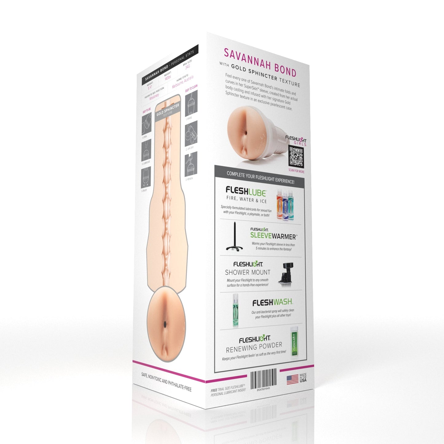 Savannah Bond Fleshlight From Australia With Love (Lady) With case Fleshlight