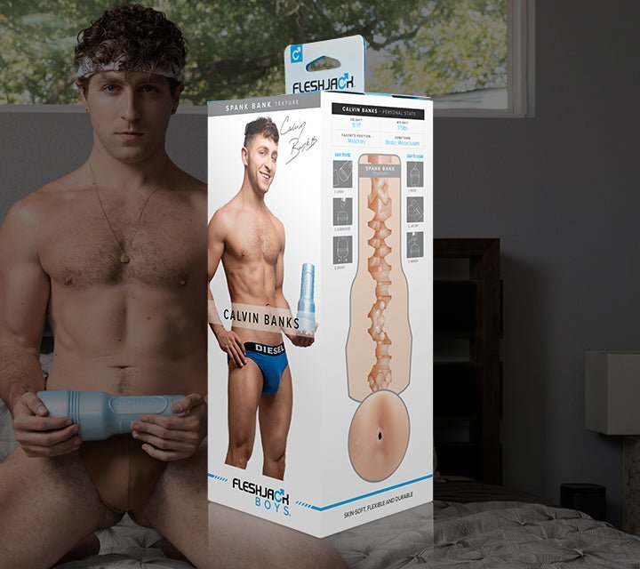 Fleshjack Boy Calvin Banks Spank Bank